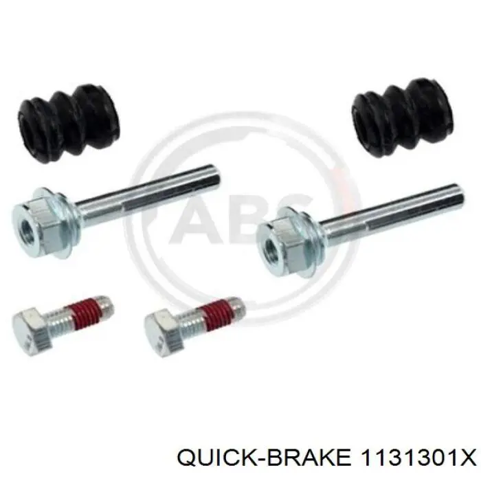 Ремкомплект супорту гальмівного переднього 1131301X Quick Brake