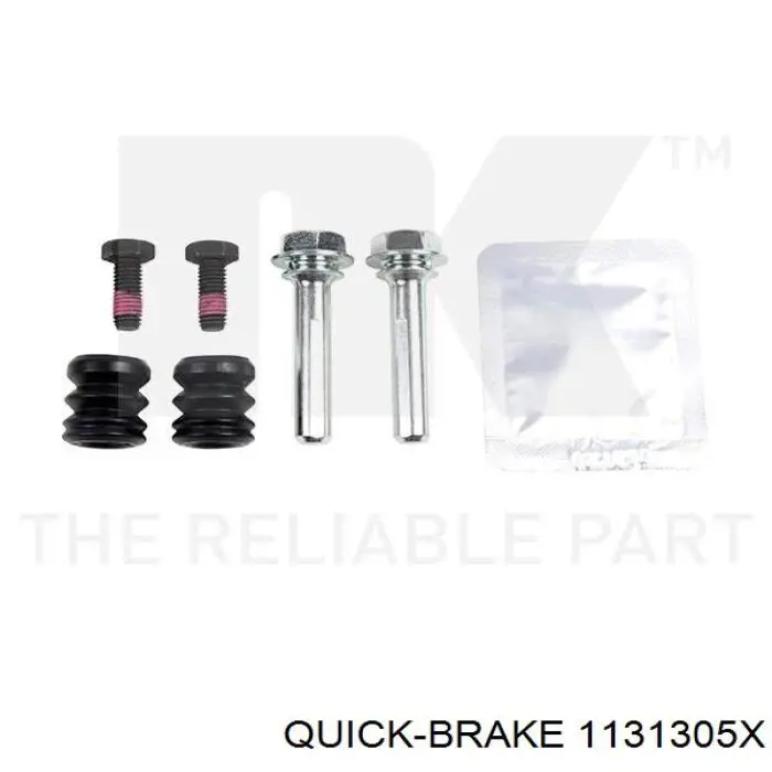 Ремкомплект переднего суппорта 1131305X Quick Brake
