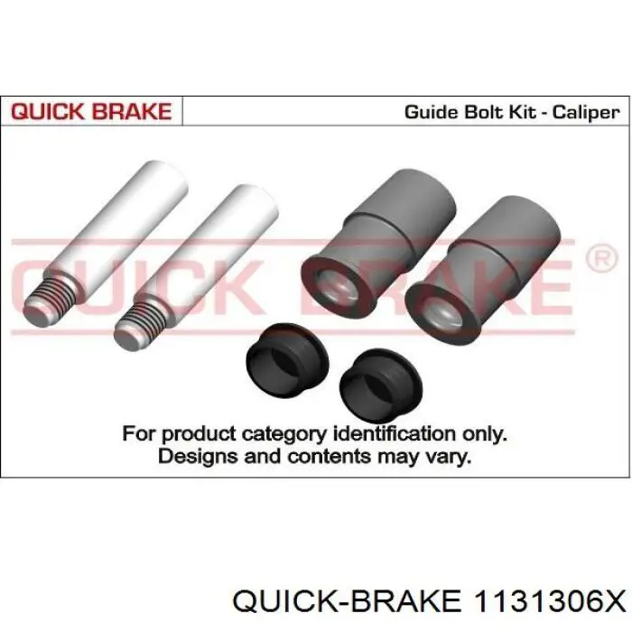 113-1306X Quick Brake ремкомплект суппорта тормозного переднего