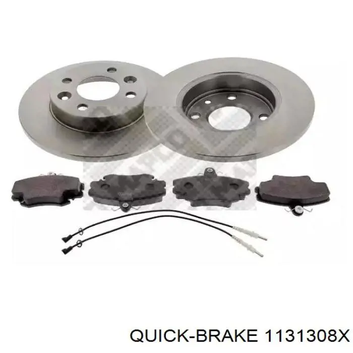Ремкомплект переднего суппорта 1131308X Quick Brake