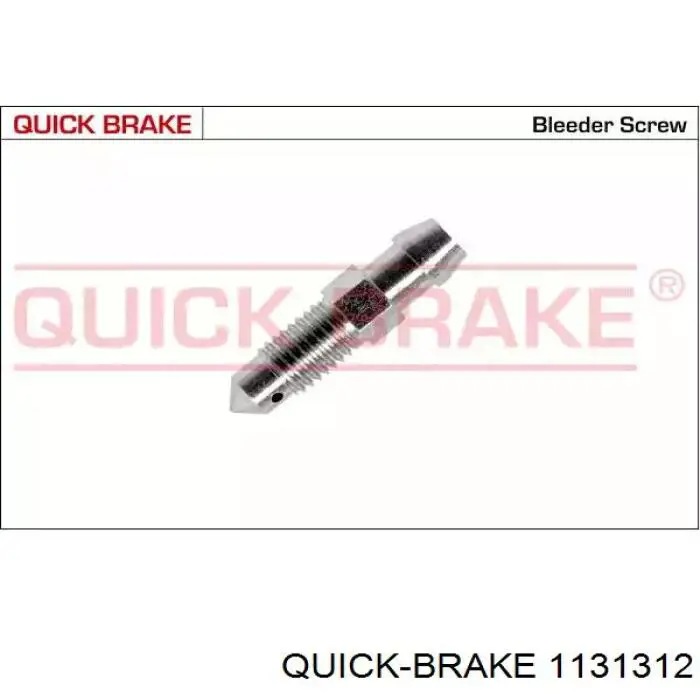 113-1312 Quick Brake kit de reparação de suporte do freio dianteiro