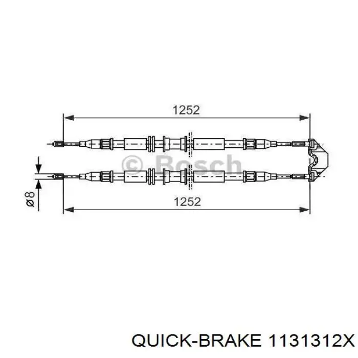 1131312X Quick Brake