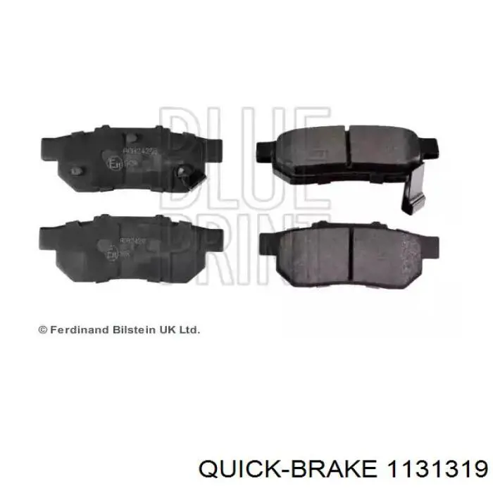 Ремкомплект тормозной системы Quick Brake 1131319 цена, от 6.04 USD