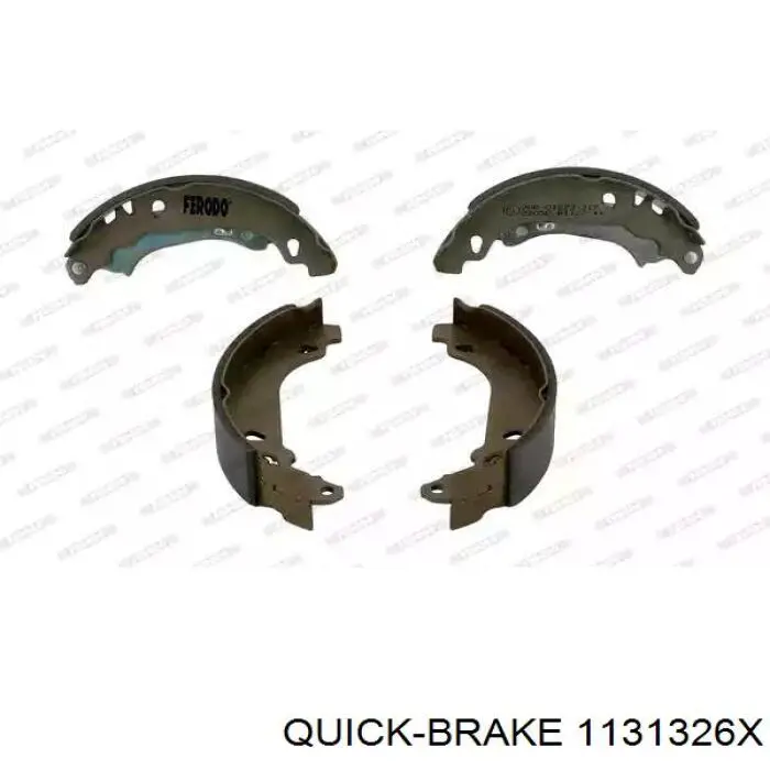 1131326X Quick Brake Ремкомплект заднего тормозного суппорта