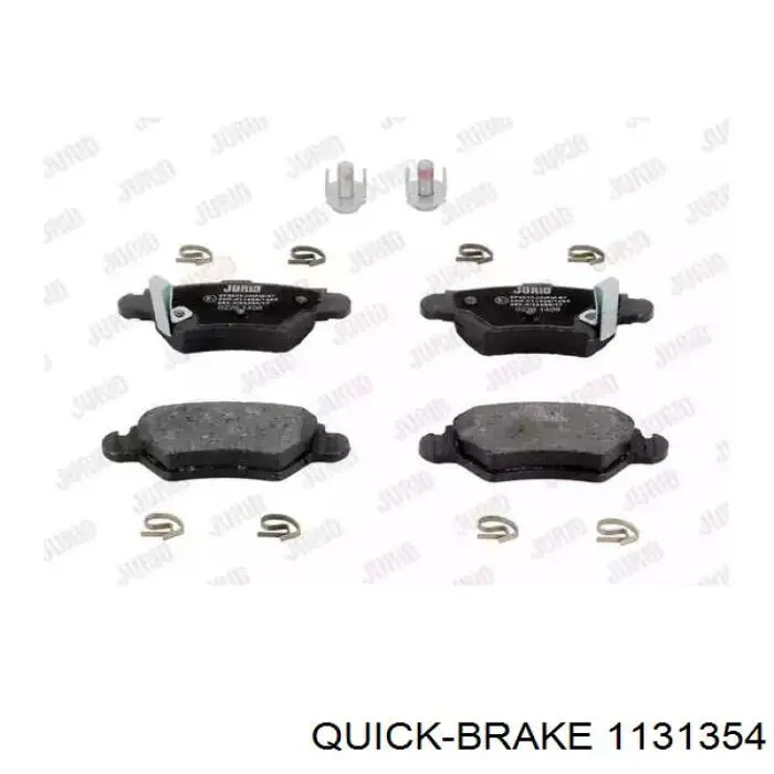 1131354 Quick Brake ремкомплект суппорта тормозного переднего