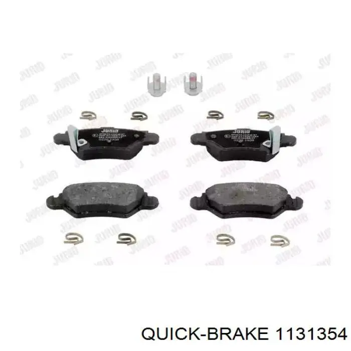 1131354 Quick Brake Ремкомплект суппорта тормозного, переднего