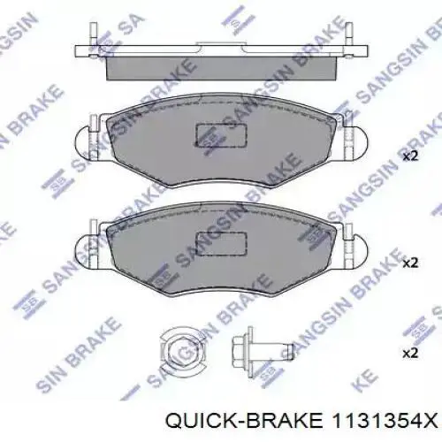 Ремкомплект тормозной системы Quick Brake 1131354X цена, от 5.05 USD