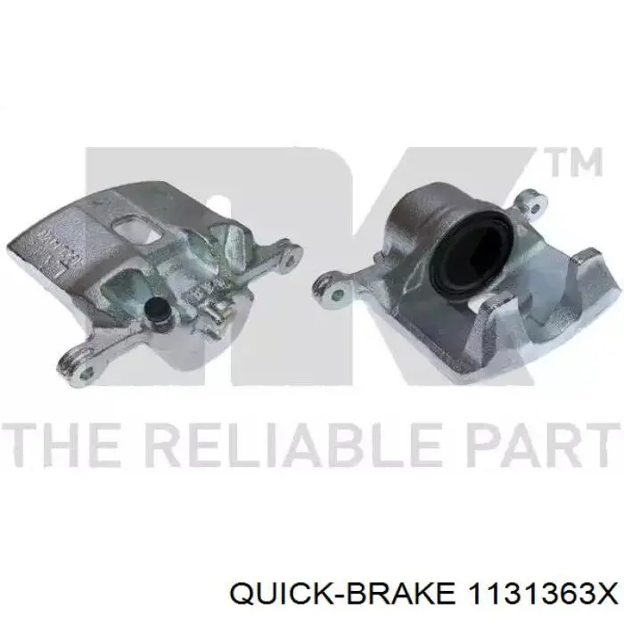 Ремкомплект тормозного суппорта переднего Quick Brake 1131363X
