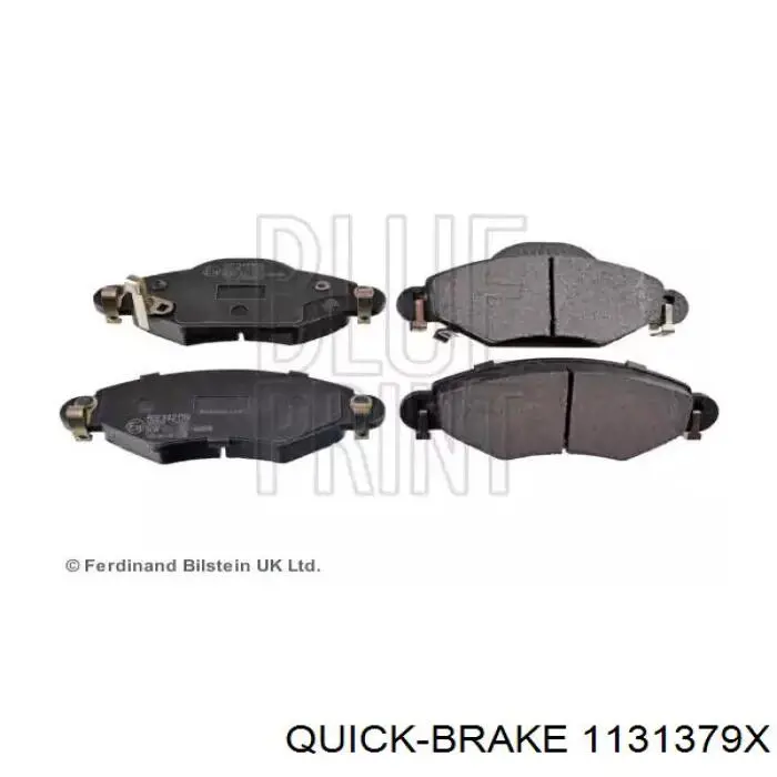 Купить 1131379X Quick Brake Ремкомплект переднего суппорта