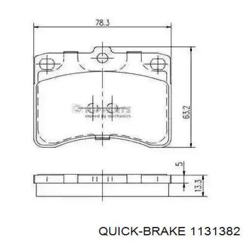 Купить 1131382 Quick Brake 