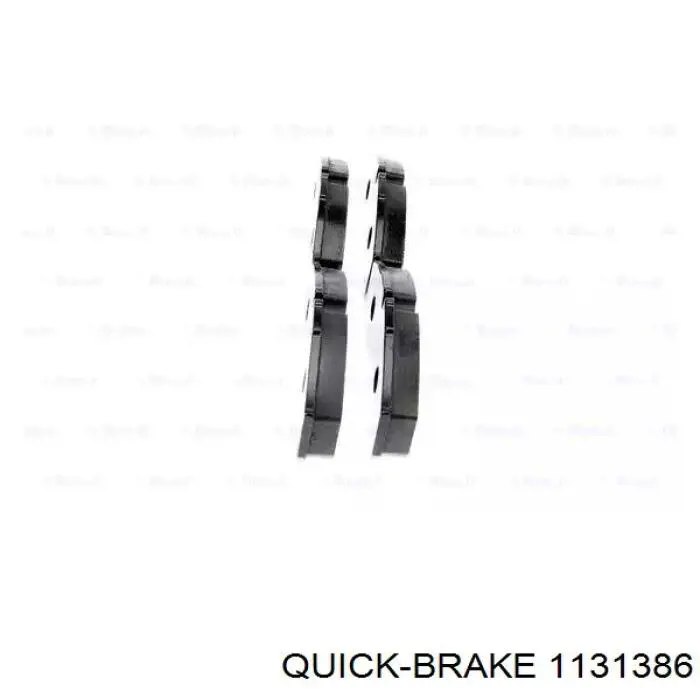 Ремкомплект тормозной системы Quick Brake 1131386 цена, от 153.06 UAH