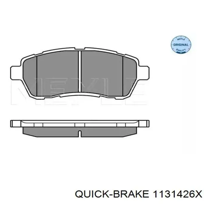 113-1426X Quick Brake ремкомплект суппорта тормозного переднего