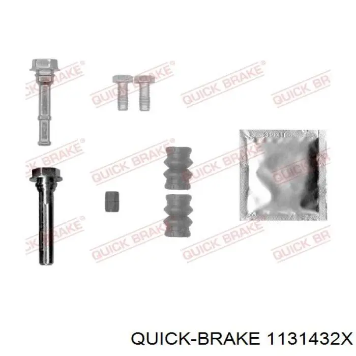 113-1432X Quick Brake ремкомплект суппорта тормозного переднего