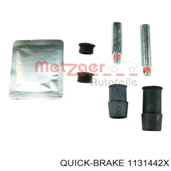 Kit de reparación, pinza de freno delantero 1131442X Quick Brake