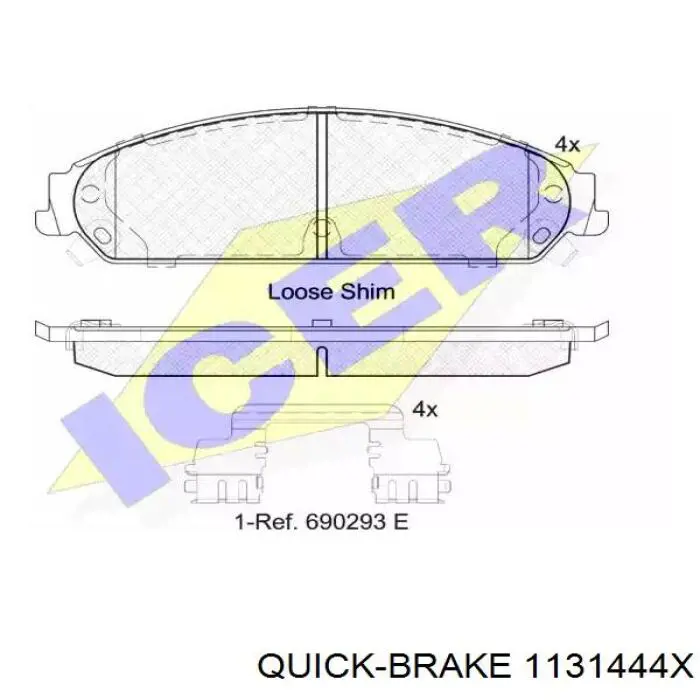 1131444X Quick Brake