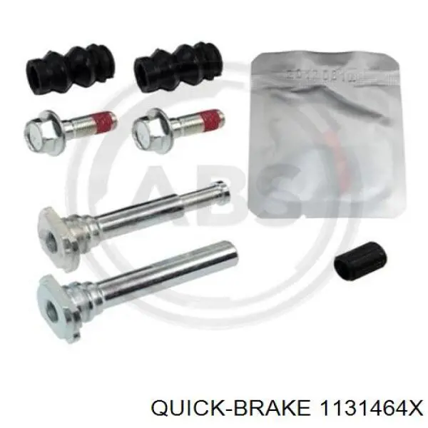 113-1464X Quick Brake kit de reparação de suporte do freio traseiro