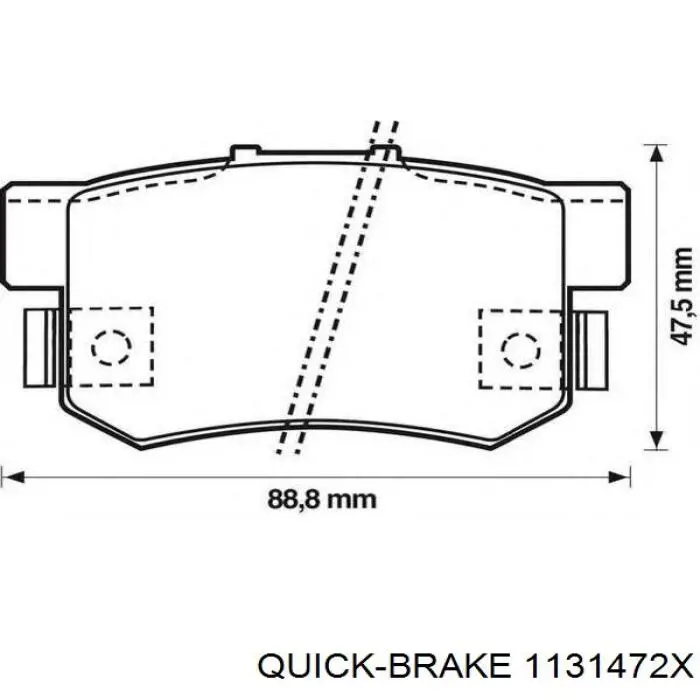 1131472X Quick Brake