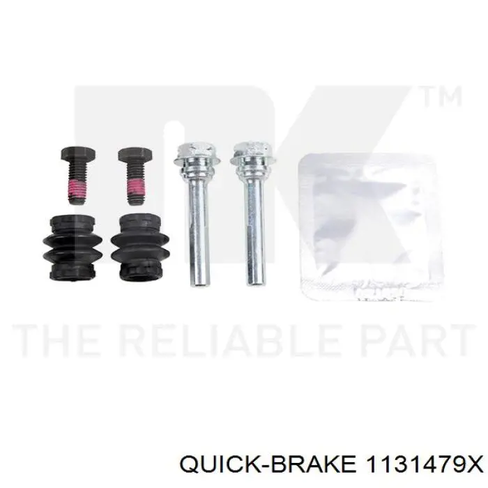 Guía de la pinza delantera 1131479X Quick Brake