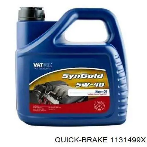 Ремкомплект тормозного суппорта переднего Quick Brake 1131499X