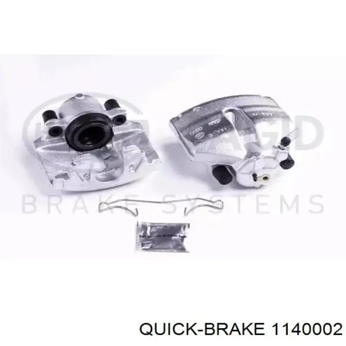Ремкомплект тормозного суппорта переднего Quick Brake 1140002
