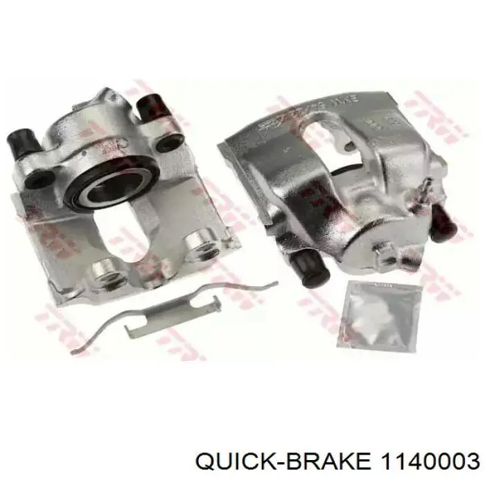 1140003 Quick Brake Ремкомплект суппорта тормозного, переднего