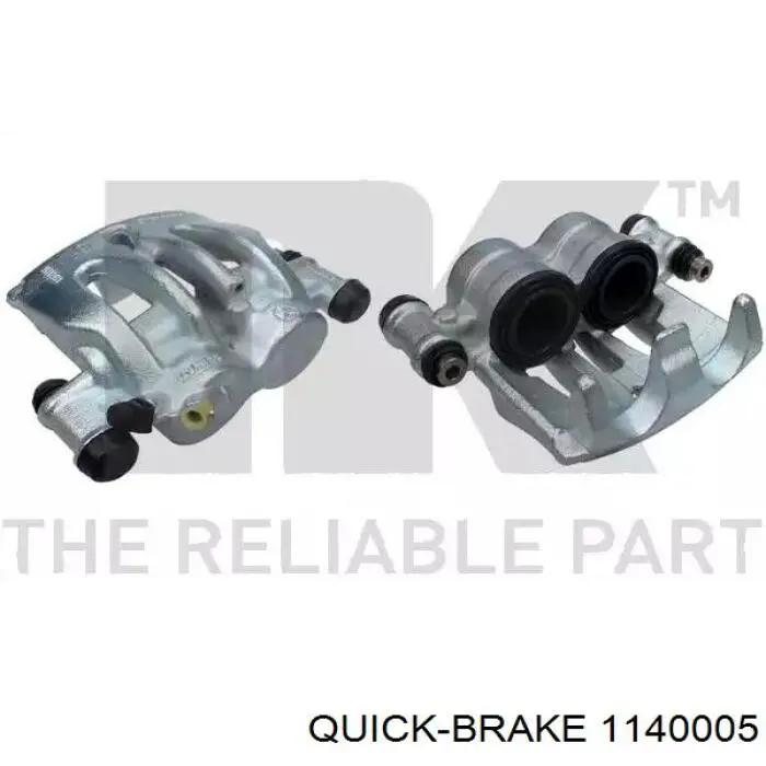 Ремкомплект переднего суппорта 1140005 Quick Brake