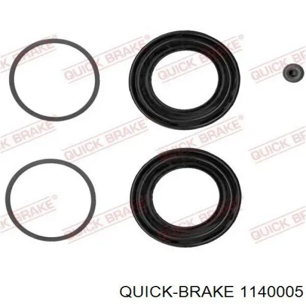 114-0005 Quick Brake kit de reparação de suporte do freio dianteiro