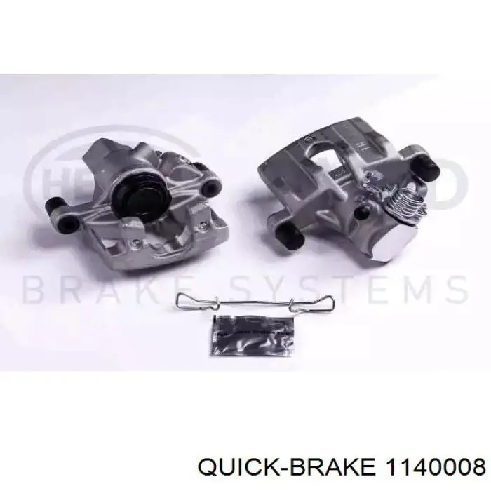 Ремкомплект заднего суппорта Quick Brake 1140008