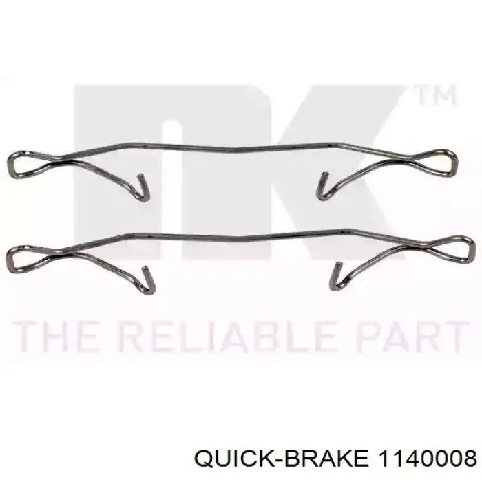 Ремкомплект суппортов Quick Brake 1140008 цена, от 5.65 USD