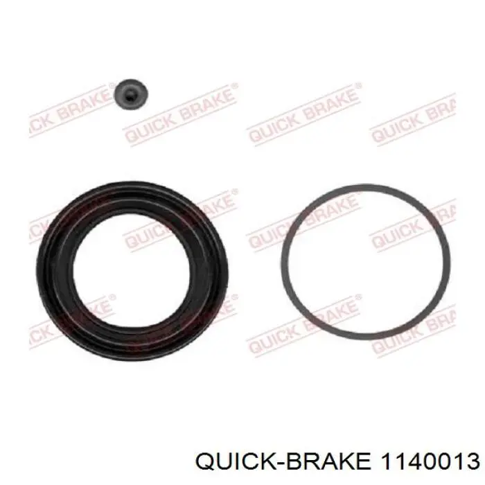 114-0013 Quick Brake kit de reparação de suporte do freio dianteiro