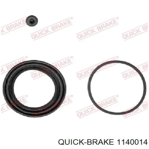 114-0014 Quick Brake kit de reparação de suporte do freio dianteiro