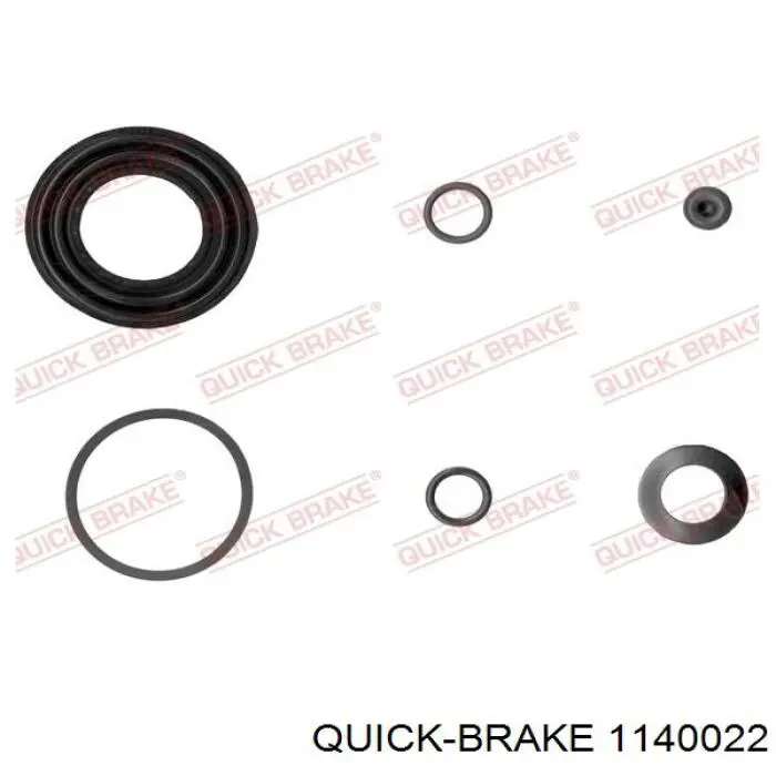 114-0022 Quick Brake kit de reparação de suporte do freio traseiro