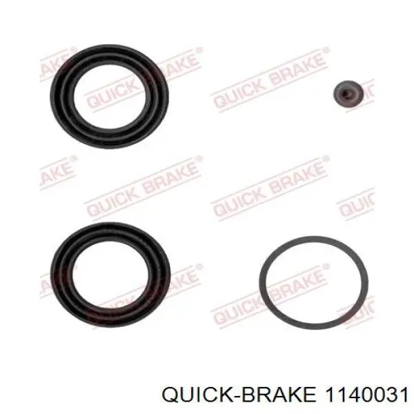 114-0031 Quick Brake kit de reparação de suporte do freio traseiro