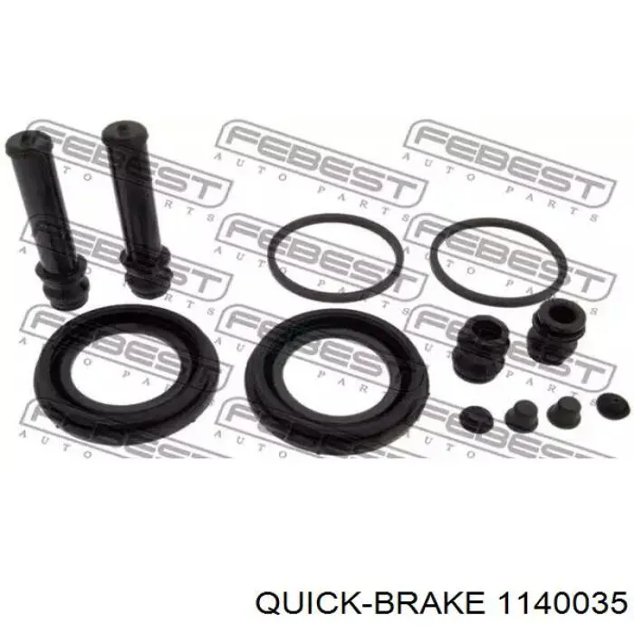 114-0035 Quick Brake ремкомплект суппорта тормозного переднего