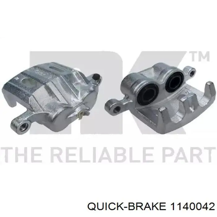 Ремкомплект тормозного суппорта переднего Quick Brake 1140042