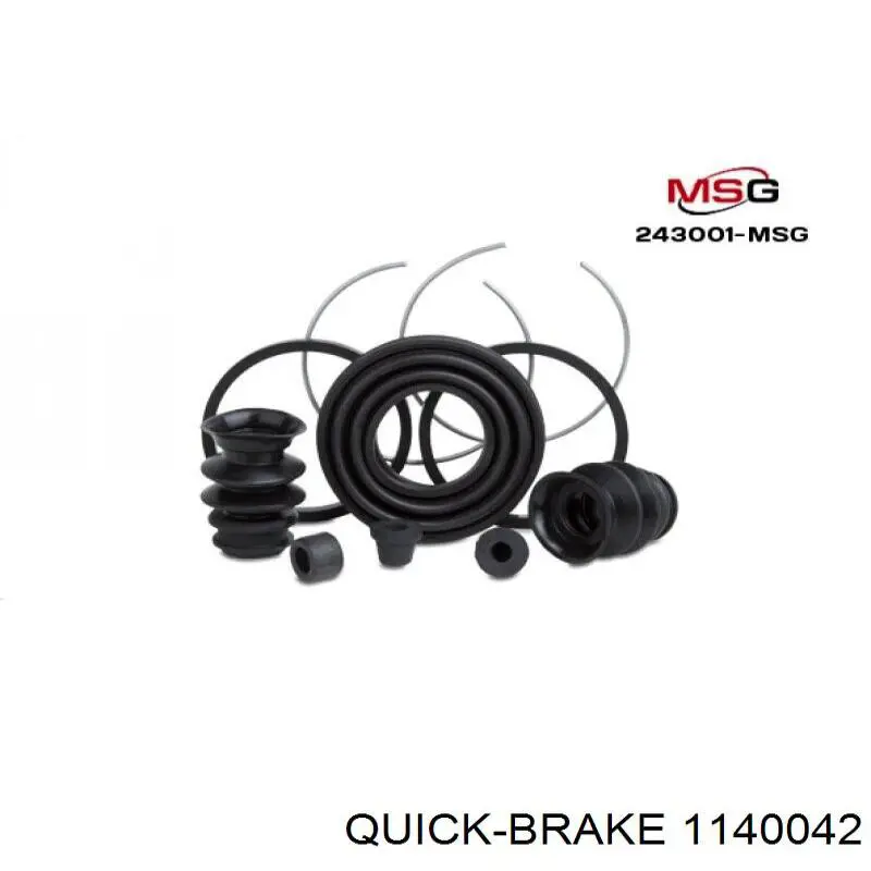 Купить 1140042 Quick Brake Ремкомплект переднего суппорта