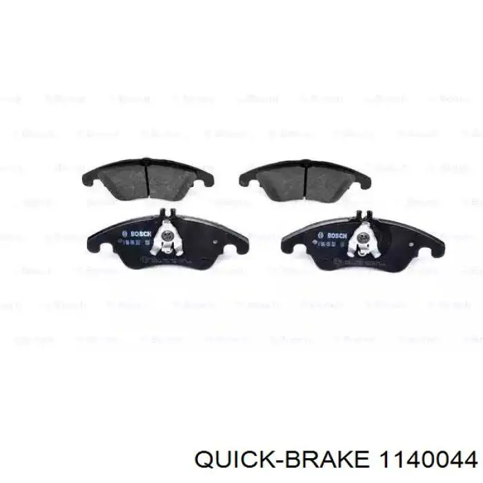Ремкомплект тормозной системы Quick Brake 1140044 цена, от 25.01 USD