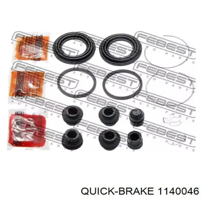 Купить 1140046 Quick Brake Ремкомплект суппорта тормозного, заднего