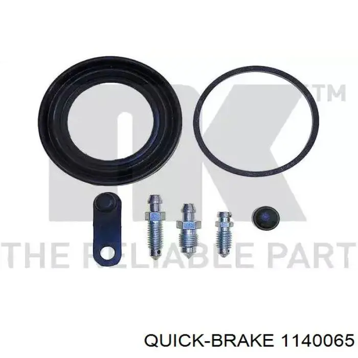 114-0065 Quick Brake kit de reparação de suporte do freio traseiro