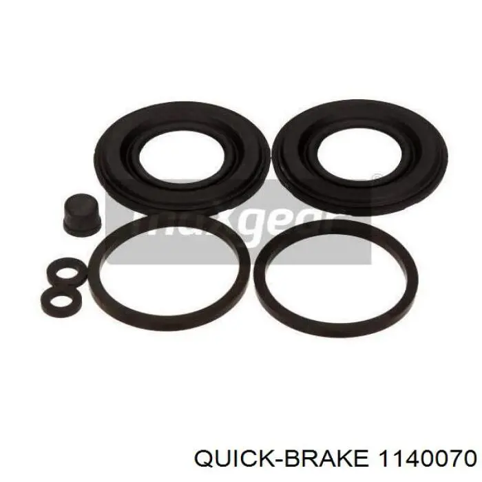 114-0070 Quick Brake kit de reparação de suporte do freio traseiro