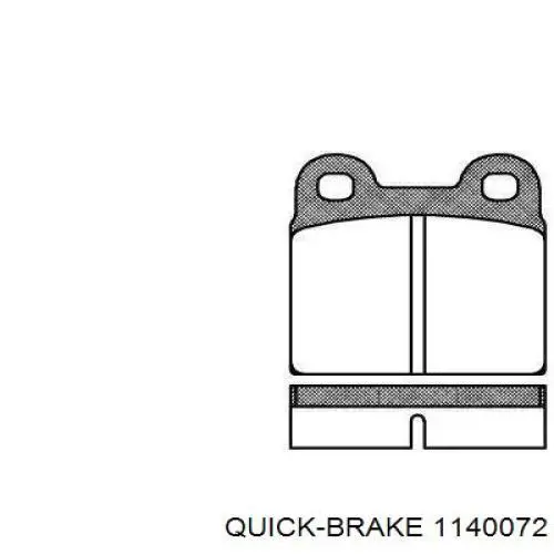 Купить 1140072 Quick Brake Ремкомплект суппорта тормозного, заднего