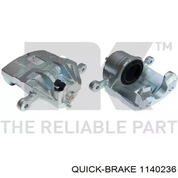 Ремкомплект тормозного суппорта переднего Quick Brake 1140236