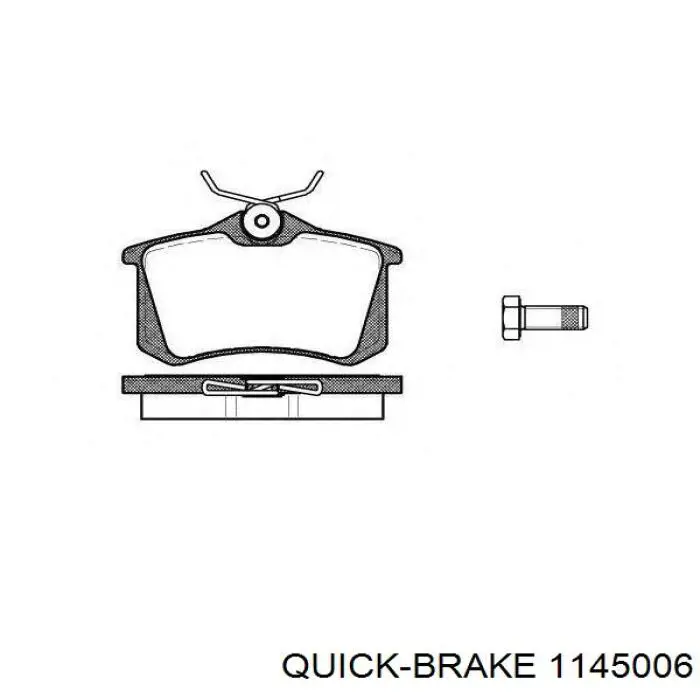 Ремкомплект заднего суппорта Quick Brake 1145006