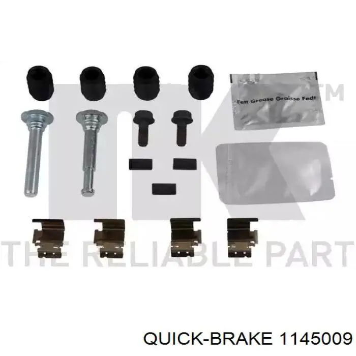 Купить 1145009 Quick Brake Ремкомплект суппорта тормозного, заднего