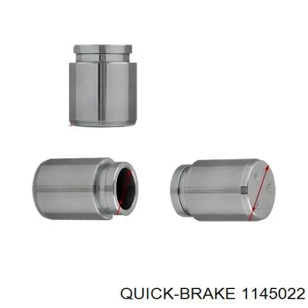 1145022 Quick Brake Ремкомплект заднего тормозного суппорта