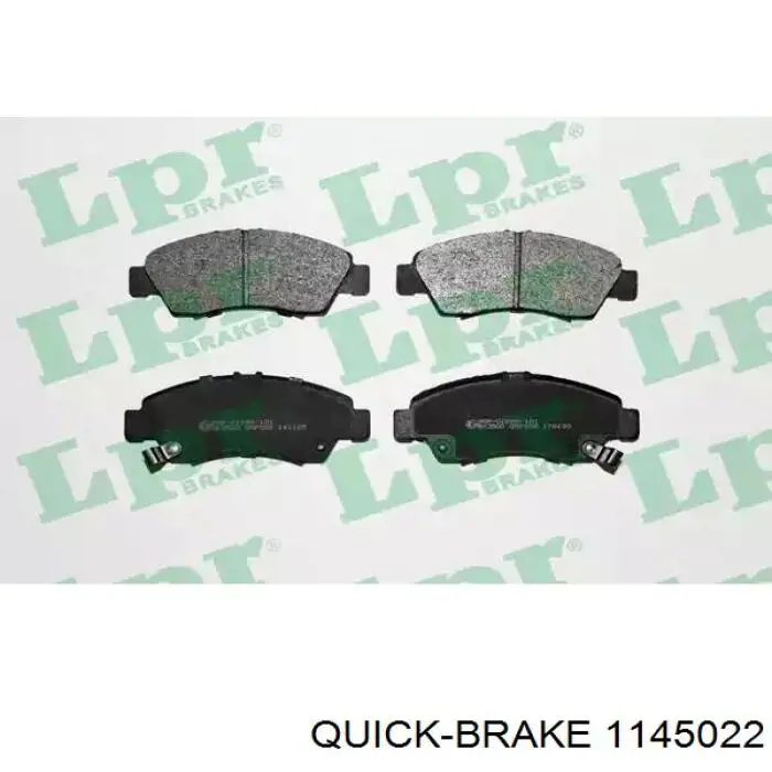1145022 Quick Brake Ремкомплект заднего тормозного суппорта