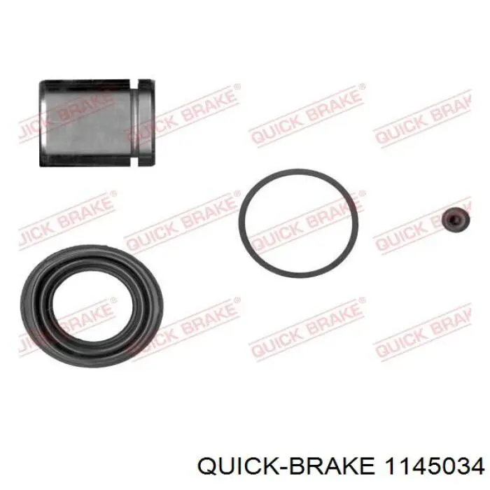 114-5034 Quick Brake kit de reparação de suporte do freio dianteiro