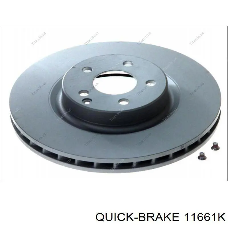 Болт гальмівного диска 11661K Quick Brake