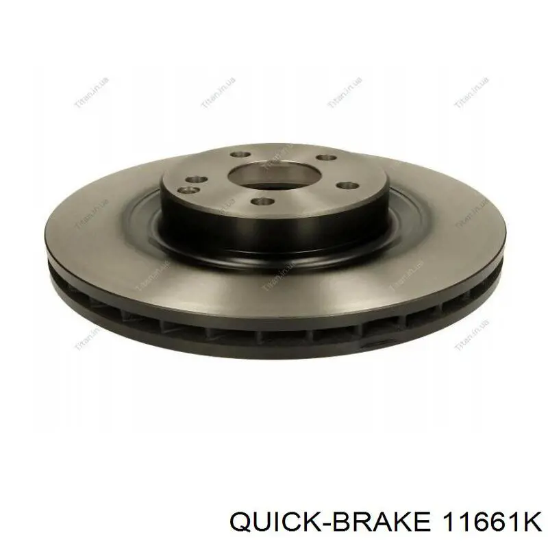 Болт тормозного диска 11661K Quick Brake