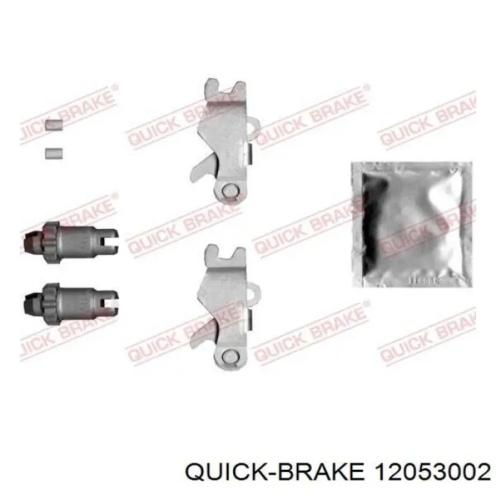 Механизм подвода (самоподвода) барабанных колодок (разводной ремкомплект) Quick Brake 12053002